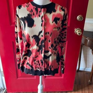 Jones New York multi colored lite sweater sz 0x